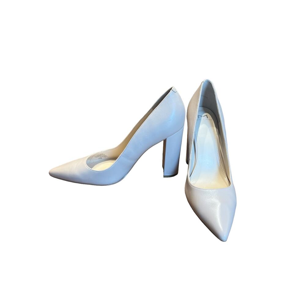 Marc Fisher Nude Block Heels Size 11M